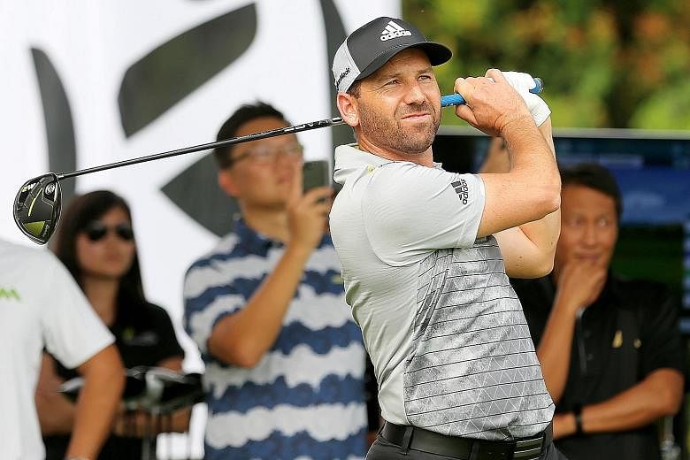 Fans will be relishing Sergio Garcia's gung-ho approach to golf when he tees off for the first time at the Singapore Open.