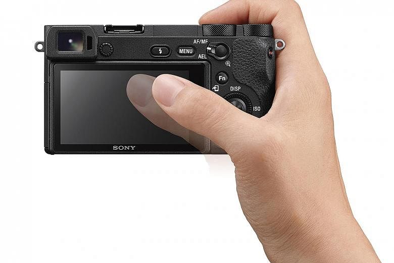 The Sony &#97;6500 mirrorless camera has a touchscreen display that its predecessors lacked.