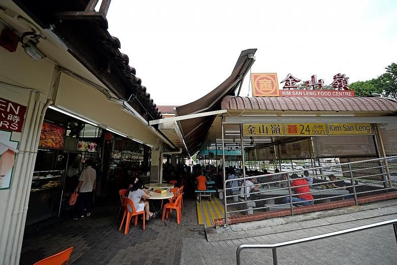 The popular Kim San Leng Food Centre in Bishan will be closed on Friday. Its manager, Mr Alfred Hoon, said Aardwolf Pestkare will return to the food centre that day "to do some major pest control".