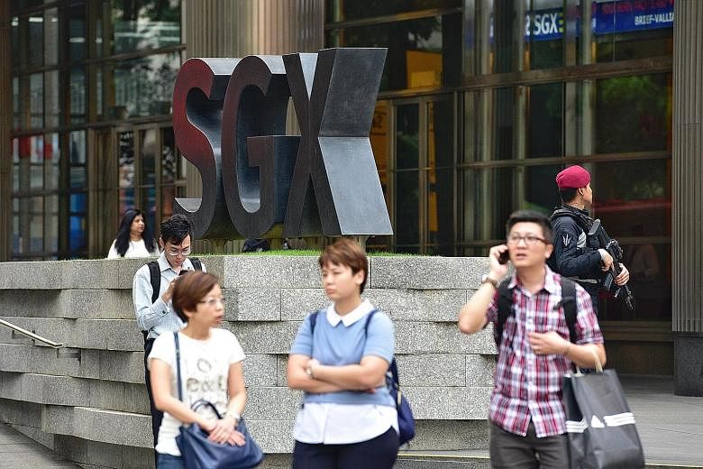 SGX's equities and fixed-income revenue was up 6 per cent year on year to $101.4 million in the second quarter. This offset the 3 per cent drop in derivatives turnover to $75 million.
