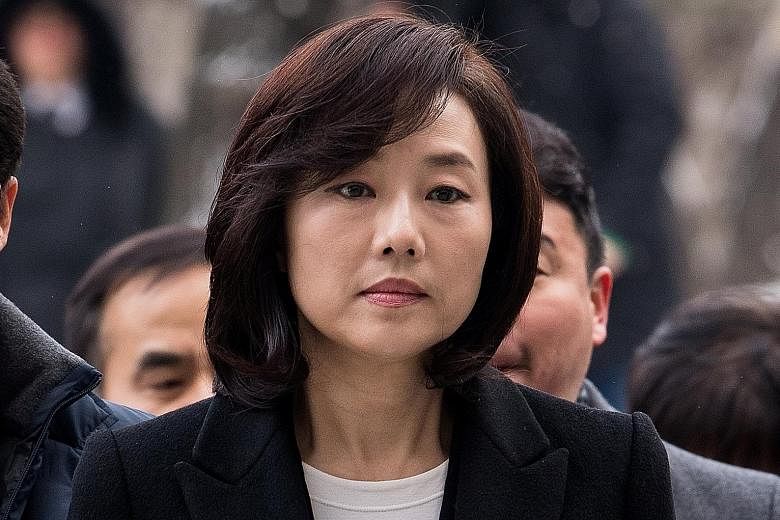 Ms Cho, a supporter of President Park, is said to have created the blacklist to penalise artists and censor content.