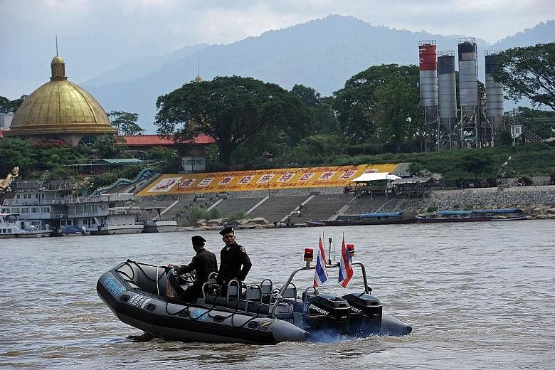 The section of the Mekong River that forms the Thai-Lao border could be cleared under plans to make it passable for larger ships.