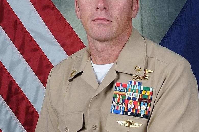 Retired Navy Seal Mitchell Hall (above) is the technical adviser for the military drama, Six.