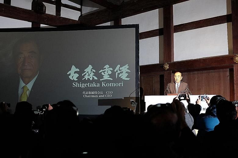 At a press conference held in Kyoto's Nijo Castle last week, Fujifilm chairman and chief executive officer Shigetaka Komori announced that the company's new GFX 50S medium-format mirrorless camera (below) will be available worldwide by the end of nex