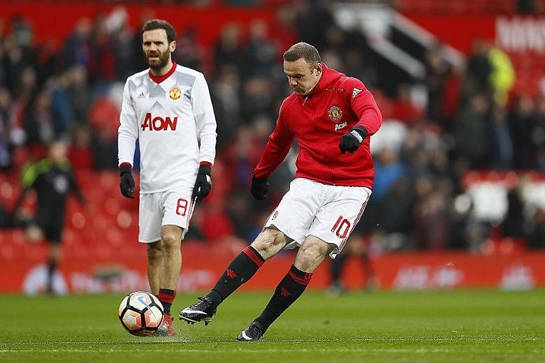 Wayne Rooney (right) will be raring to go against Hull City, having taken sole ownership of the Manchester United scoring record.