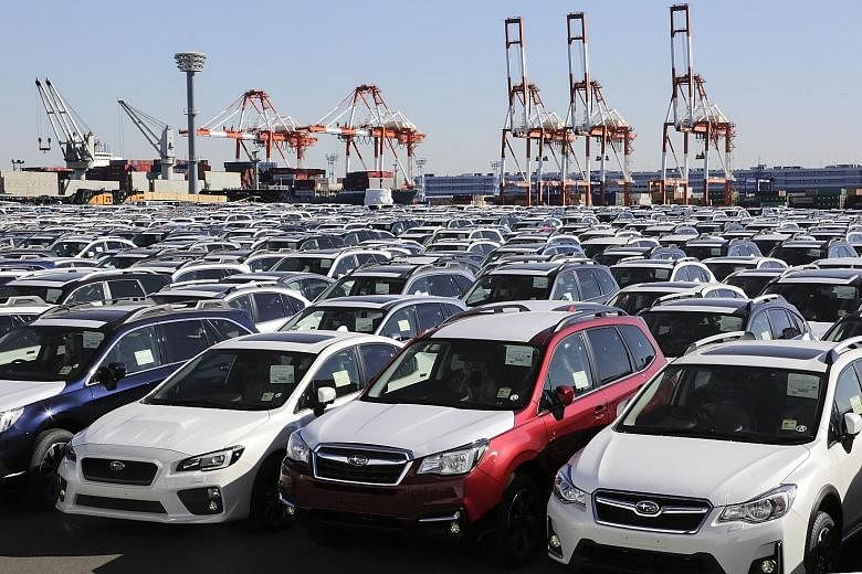 In December, the value of exports to the US, Japan's second largest trading partner, rose 1.3 per cent year-on-year, the first increase in 10 months, led by shipments of automobiles and car parts. Exports to China, Tokyo's largest trading partner, ro