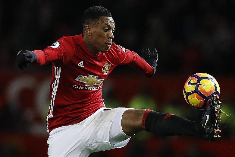 Forward Anthony Martial is under the cosh at Old Trafford, having struggled to impress Manchester United manager Jose Mourinho so far this season. The France international was left out of the Premier League match-day squad against Stoke City and has 