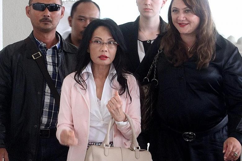 Ms Chai, a former Miss Malaysia, had also asked for £135,000 (S$242,000) a year to cover first-class flights, suites at five-star hotels and chauffeurs from Malaysian tycoon Khoo Kay Peng.