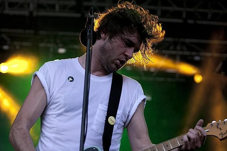 Guitarist-singer Brian King (above, in a 2013 picture) is one-half of Canadian duo Japandroids.