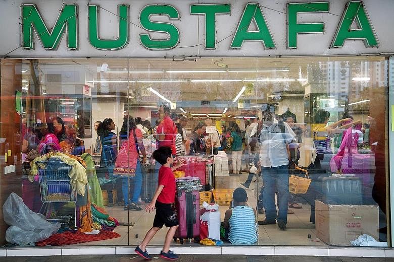 Shoppers at the Serangoon Plaza branch of the famed Mustafa Shopping Centre were busy snapping up last-minute bargains yesterday, a day before the branch closes for good. The home-grown superstore - the first major retailer in Singapore to operate 24