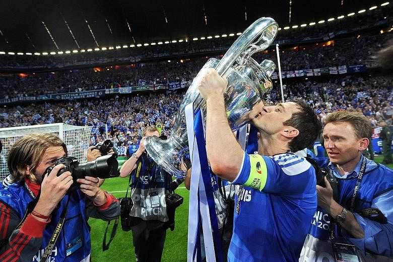 Arguably Frank Lampard's greatest achievement was in May 2012 when Chelsea beat Bayern on penalties in the Champions League final. He played 649 games for the Blues and won 106 England caps.