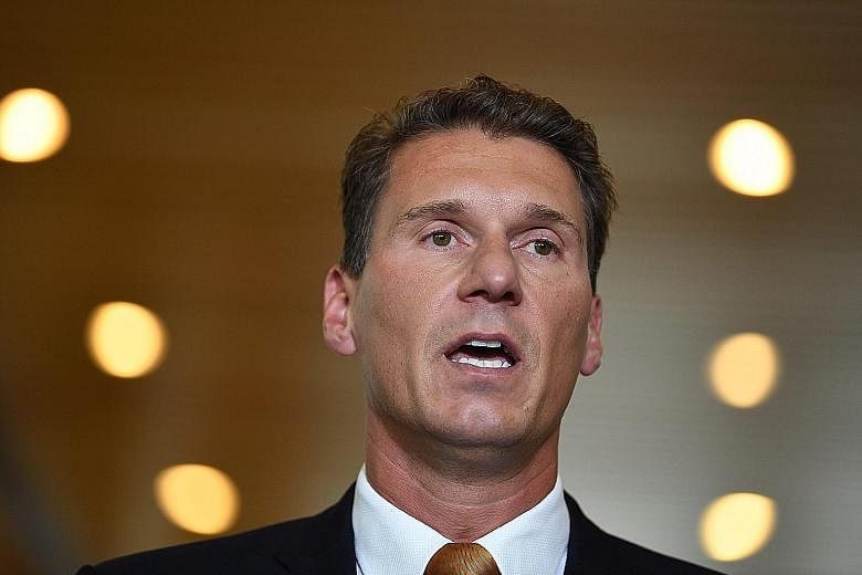 Senator Cory Bernardi (left) could leave Mr Turnbull with a minority government if he can convince a single Lower House lawmaker to join his new right-wing party.