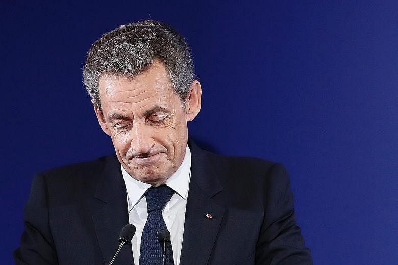 The prosecution said Mr Sarkozy had used false billing from a public relations firm during his failed re-election bid in 2012.