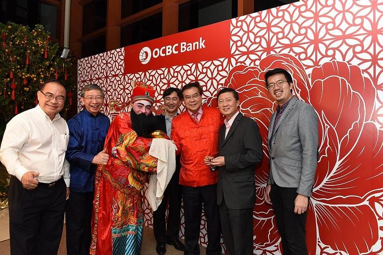 (From left) Mr Edmund Long, managing director of Five Aluminium Boat and Engineering; Mr Linus Goh, head of global commercial banking at OCBC; Mr Teo Hong Lim, executive chairman and chief executive officer at Roxy-Pacific Holdings; Mr Samuel Tsien, 