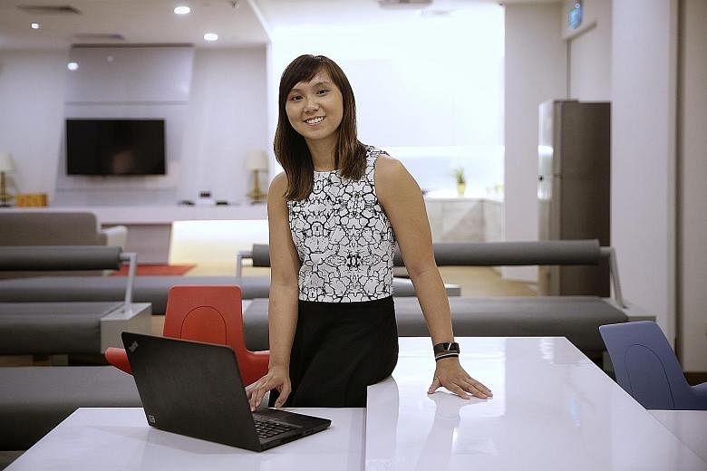 Ms Lim, a data scientist at NCS, helps clients look at how they can use business analytics and data science in their businesses.