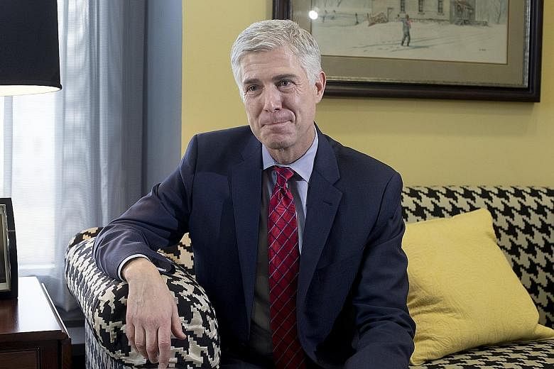 Judge Gorsuch was said to have criticised the President's attacks on the judiciary, but Mr Trump said his Supreme Court pick had been misrepresented.