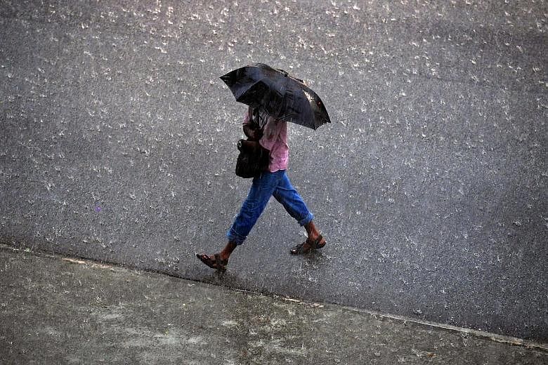 Rain-bringing monsoon surges are not typical for this period as February is usually the driest month in the year, said Assistant Professor Chow from the National University of Singapore's geography department.