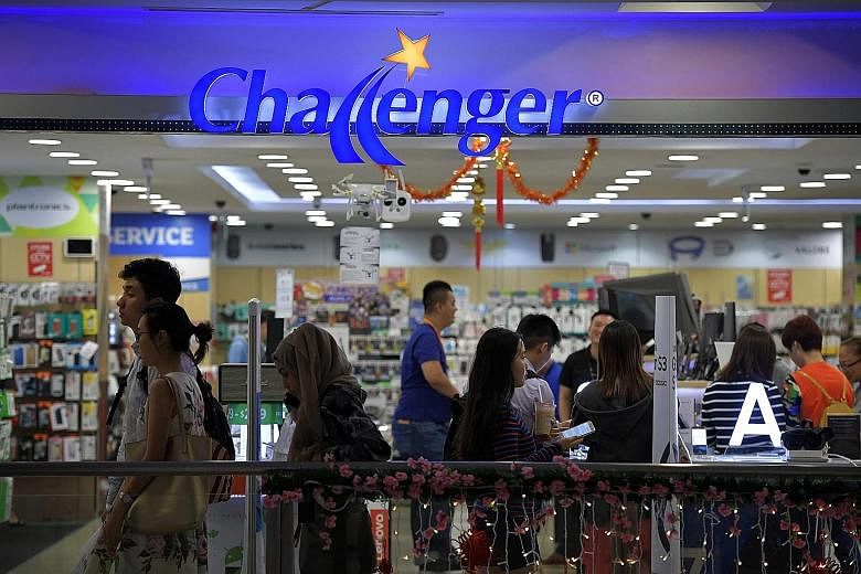 Challenger's multi-channel approach means its e-commerce customers can, for instance, collect their items at a physical store.