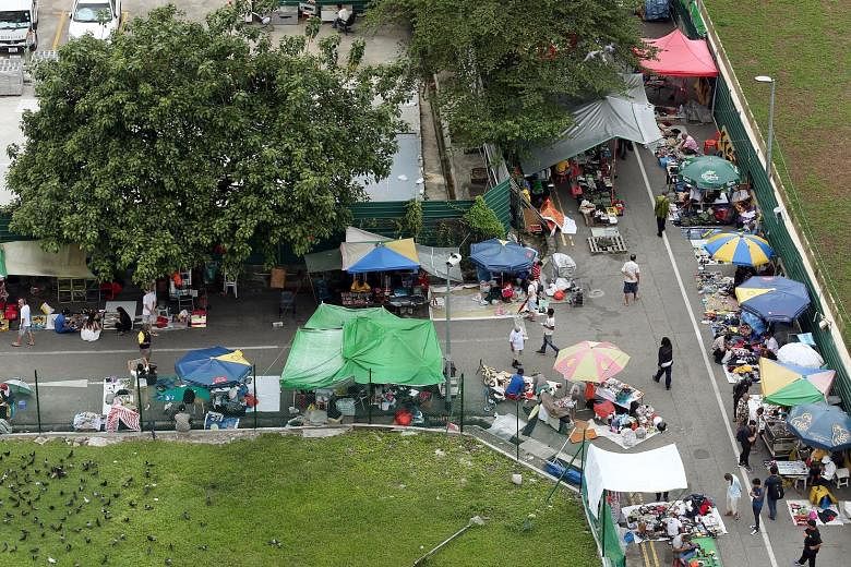 The Sungei Road flea market, which began as a small trading spot along the river in the mid-1930s, will become history on July 10 - its last day. The space - the last free hawking zone in Singapore - will make way for future residential developments,