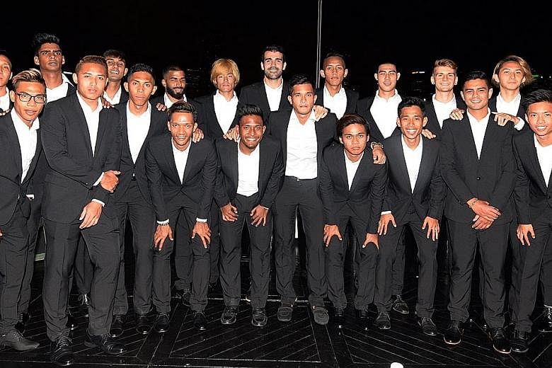 Players will wear black suits for overseas games and for matches that will be telecast live from Jalan Besar.