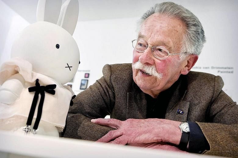 Dutch artist and author Dick Bruna created Miffy the rabbit in 1955 to entertain his infant son.