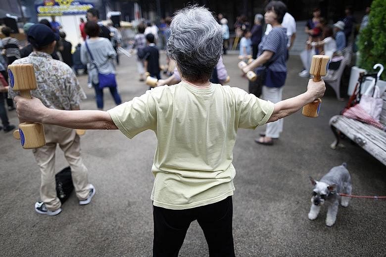 Thanks to better nutrition, health care and sanitation, today's senior citizens are much fitter than past generations, and labelling them as retirees is a waste, says one of the authors of the Japanese report.