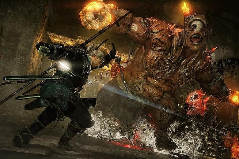 The bosses in Nioh are less scary but just as tough to beat as those in Souls games.