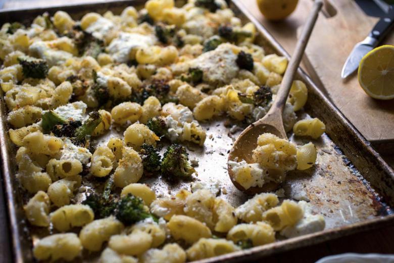 Make a meatless pasta bake in one sheet pan The Straits Times