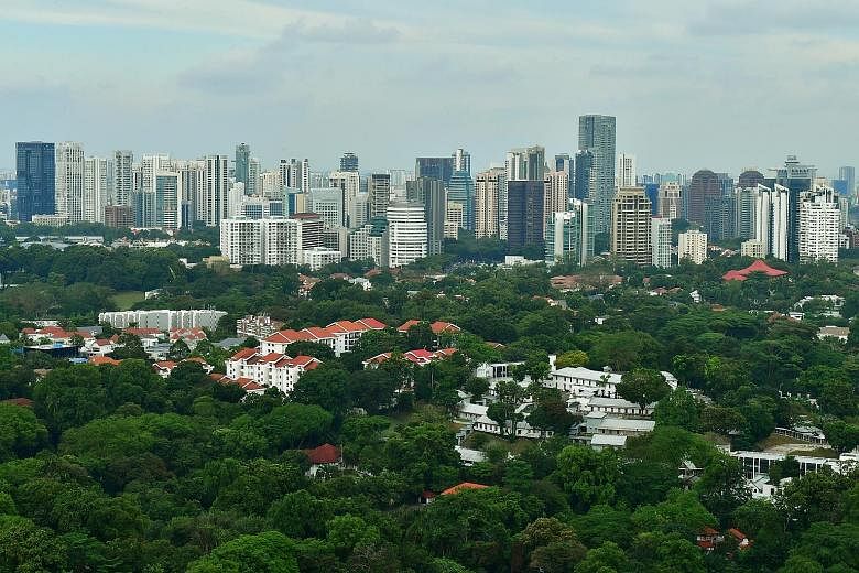 Singapore has outshone 16 other cities in a study measuring the amount of greenery in urban areas, sealing its status as a "City in a Garden". Researchers from the Massachusetts Institute of Technology and the World Economic Forum, who used data from