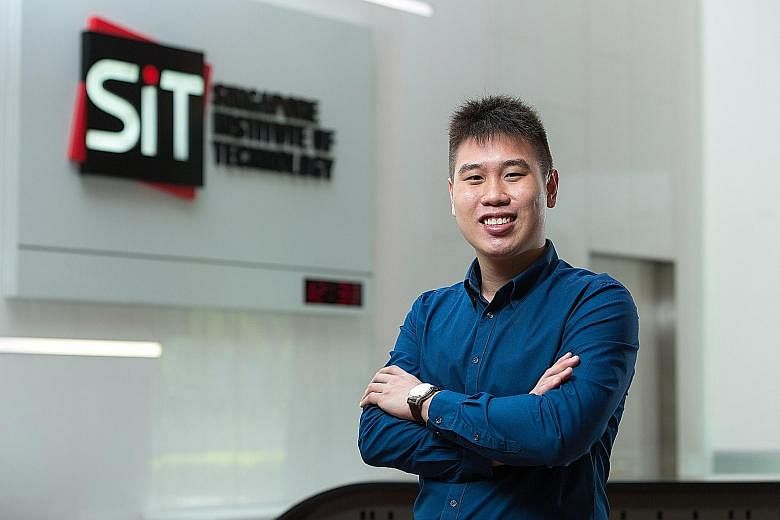 Mr Sean Ooi, who will be joining PwC Singapore as an audit associate, had earlier spent eight months with the company under SIT's Integrated Work Study Programme. SIT opened in 2009 to offer degrees to polytechnic graduates in partnership with overse