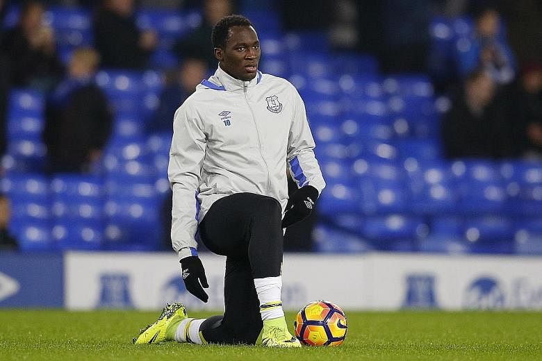 Everton's Romelu Lukaku is set to face Sunderland today after his recovery from a calf problem. The Belgium striker is the club's top scorer this season with 17 goals.