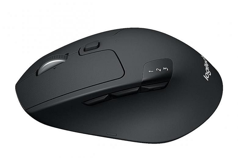 The Logitech M720 Triathlon Multi-Device Mouse can connect to devices running Windows, macOS, Chrome OS, Android and Linux.