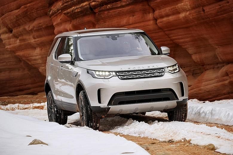 The new Land Rover Discovery is a cross between the luxurious Range Rover and the utilitarian Defender.
