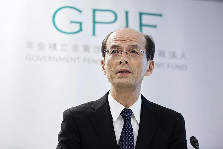 In a statement yesterday, GPIF president Takahashi said the Japanese retirement fund "invests with a long-term perspective and isn't swayed by short-term market moves".