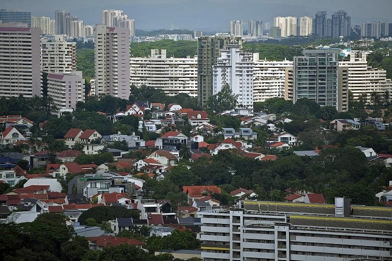 Ms Indranee said the Government's underlying principle is to provide support according to need, and those living in private housing are generally better off than those in public housing.