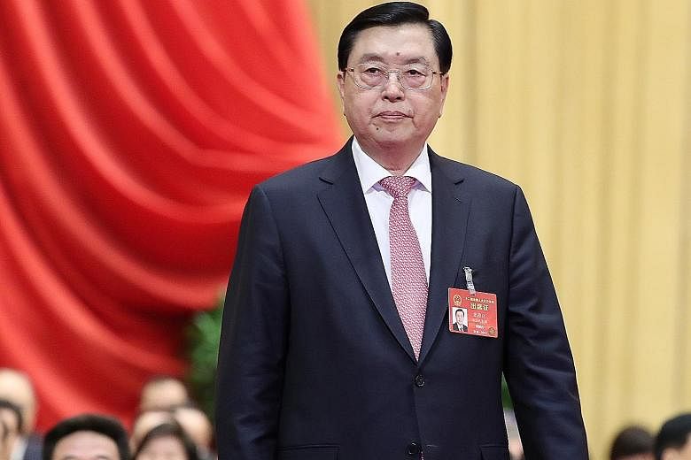 Mr Zhang says Beijing's constitutional intervention in Hong Kong safeguards sovereignty and security.