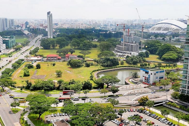 The 17.4ha Kampong Bugis site - bounded by Kallang Road, Kallang River and Crawford Street - will be tendered out to a master developer, who will be given greater flexibility to plan and develop the entire precinct.