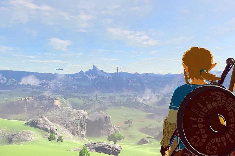 You explore the game world on your own terms in The Legend Of Zelda: Breath Of The Wild.