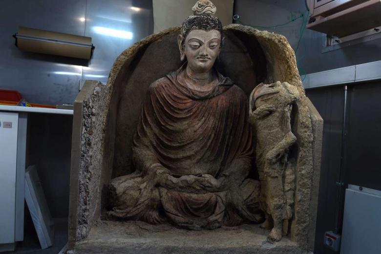 Ancient Buddha statue to make its debut in Kabul museum The Straits Times
