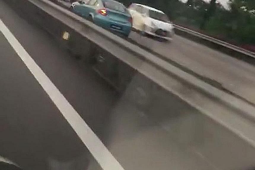 The video of the Proton Gen-2 being driven against traffic on the North-South Expressway has gone viral.