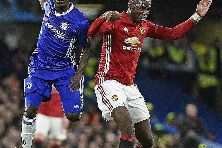 Chelsea's midfield dynamo N'Golo Kante outshining his Manchester United counterpart Paul Pogba, scoring the only goal in their 1-0 FA Cup quarter-final win. Kante has been the heartbeat of the Blues as they run away with the Premier League.