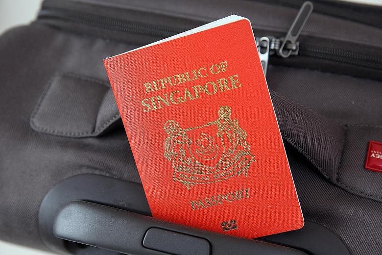Singapore's move up the index comes as 10 out of 18 countries in the top five places lost visa-free access to one or two countries.