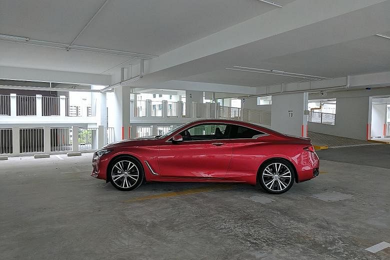 Bewitching looks aside, the Q60 is unlikely to raise the pulse when attempting to break out of a leisurely gait.