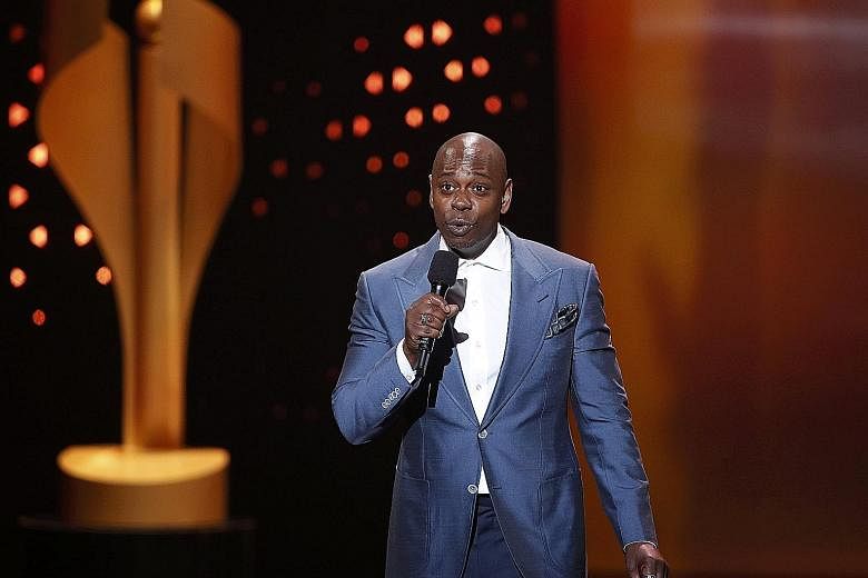 Comedian Dave Chappelle has signed an $84-million deal with Netflix to air two pre-recorded stand-up performances and create a new third one.