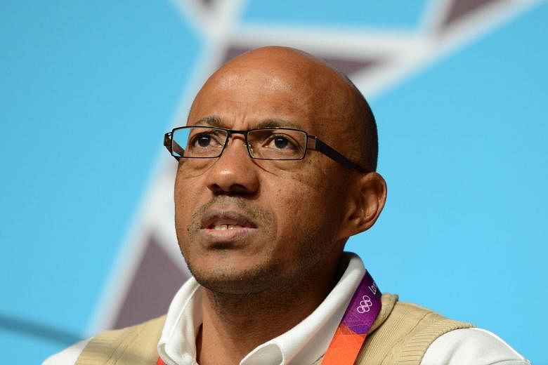 Svein Arne Hansen, the head of European Athletics, wants former Olympic sprinter Frankie Fredericks (left) to step down from the IAAF council over an allegation that he received a payment before Rio de Janeiro was awarded the 2016 Games.
