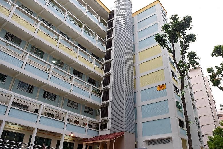 A 30-year-old flat in Block 186, Bishan Street 13, was sold for $1.09 million earlier this month.