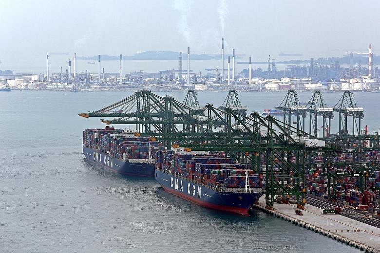 CMA CGM is ramping up the capacity of the terminal it jointly runs with PSA at Pasir Panjang to four million standard-sized containers.