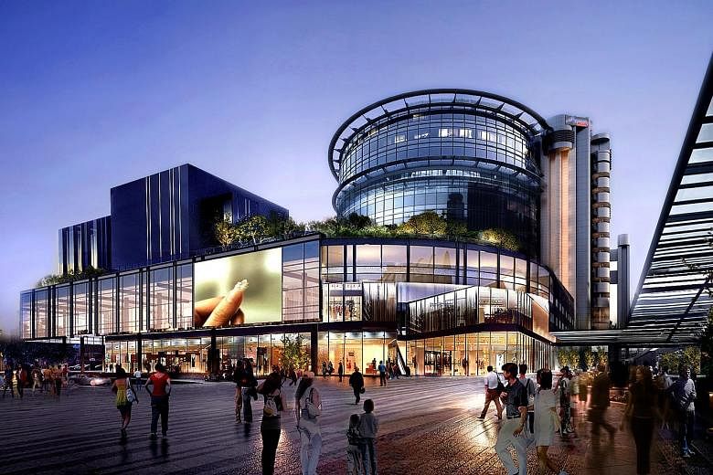 The SingPost Centre mall in Paya Lebar, expected to open in the second half of the year, has attracted tenants such as an NTUC FairPrice supermarket, Golden Village cineplex and a Kopitiam foodcourt.