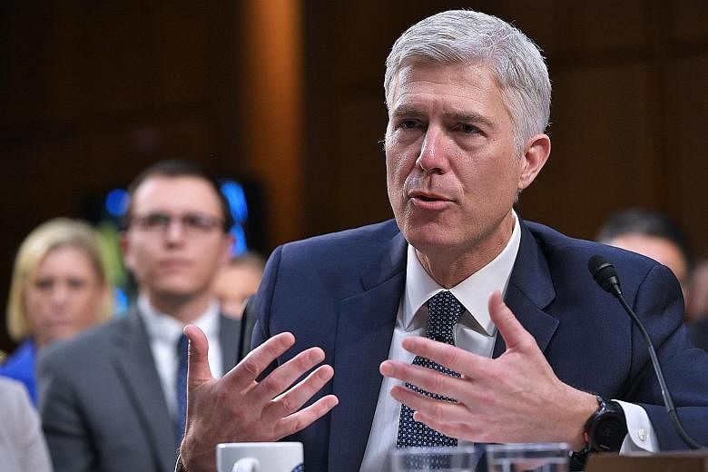 There is a bid to block Judge Neil Gorsuch's confirmation vote via a filibuster.