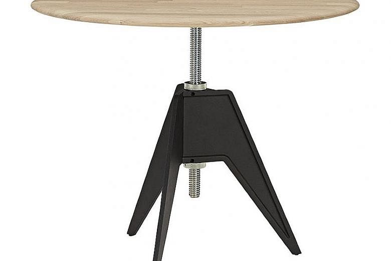 The design maverick is known for his furniture pieces such as the Screw side table (above).